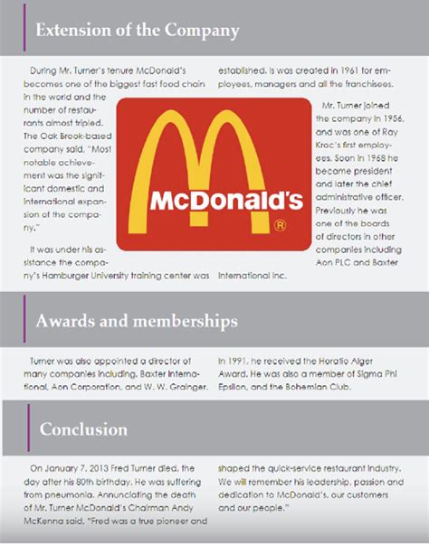 Fred Turner – American National Business Hall of Fame, ANBHF