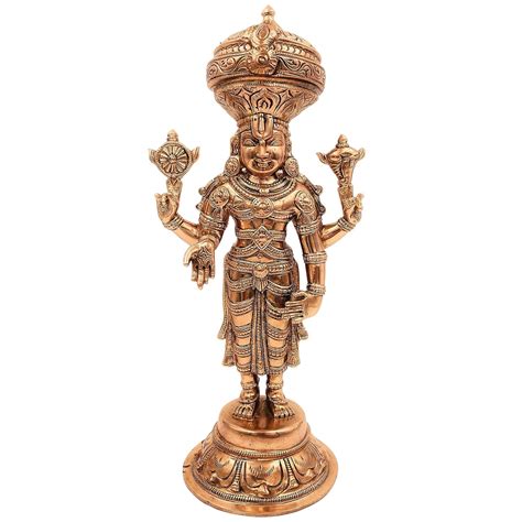 Buy South Indian Arts Bronze Venkateswara Idol, Lord Srinivasa Balaji ...