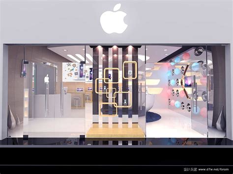 苹果专卖店设计 - 商业空间 - 陈培华设计作品案例