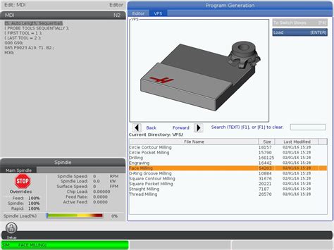 Haas CNC Lathe Program Examples 的图像结果