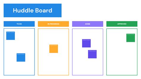 Huddle Board Layout 的图像结果