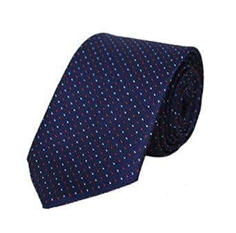 Buy FashMade Men/Boy's Self Design Micro Fiber Formal Tie (Multicolour ...