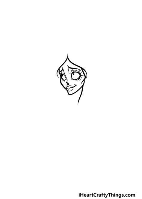 Image result for How to Draw Corpse Bride Easy Steps
