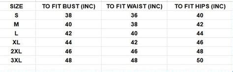 Size Chart – Qurbat