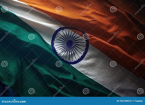 Republic of India Flag Patriotic Country Symbol Stock Illustration ...