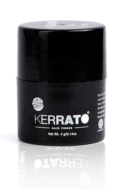 Buy KERRATO HAIR FIBRES for Thinning Hair(Light Brown) Natural - 4G ...