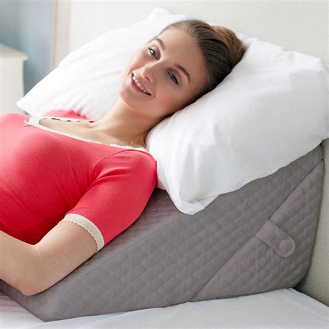 Adjustable Bed Wedge Pillow | 7-in-1 Incline and Positioner Memory Foam ...