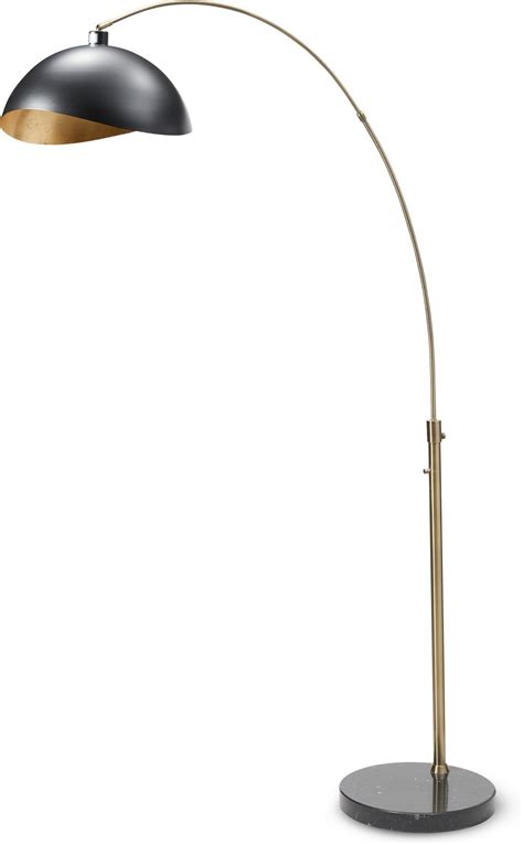 Luna Bella Arc Floor Lamp | Value City Furniture | Arc floor lamps ...