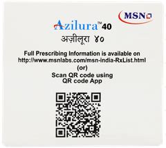 Azilura 40 MG | Order Azilura 40 MG Tablet Online at Truemeds