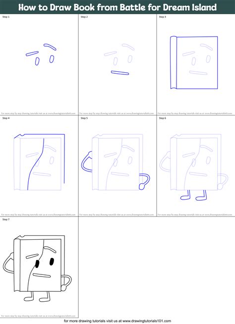 How to Draw Book from Battle for Dream Island (Battle for Dream Island ...