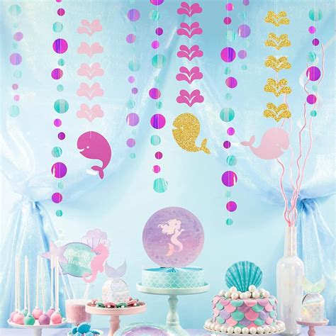 Glitter Gold Rose Pink Whale Bubble Garland Under India | Ubuy