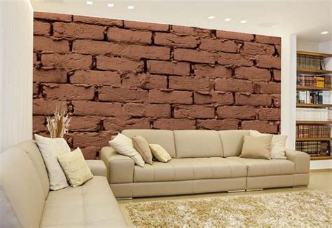 Buy Mocha Mousse Color Wallpaper Mural – ₹99/sq ft