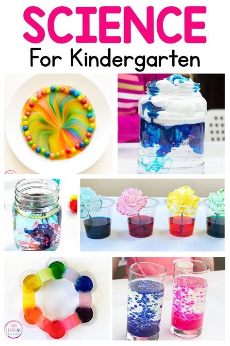 Kindergarten Science Experiments - Worksheets Library