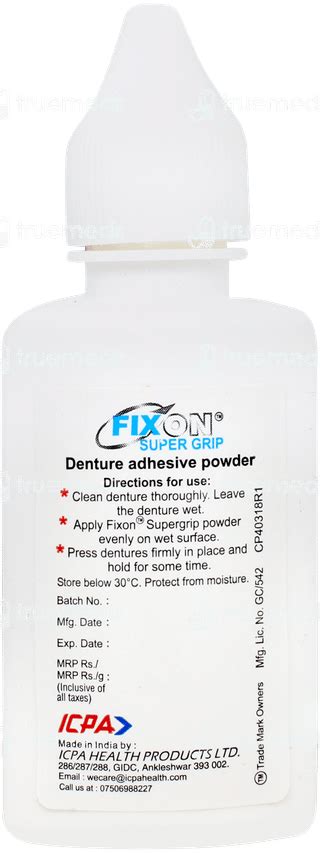 Fixon Super Grip Powder | Buy Fixon Super Online at Truemeds