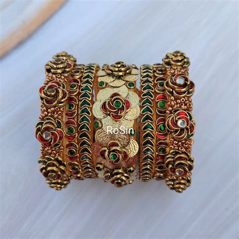 Rosin - Handmade silkthread bangles & hair accessories