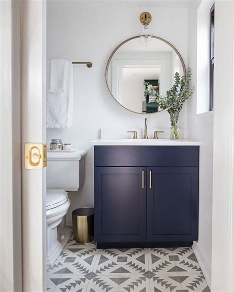 Navy Blue Bathroom Vanity Ideas at Olive Stone blog