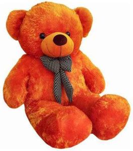 TeddyWala Soft and Smart 4 feet Brown Teddy bear gift for your love ...