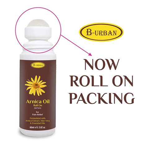 Buy B-Urban Pure & Natural Arnica Oil Roll-on For Faster Relief from ...