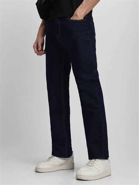 Men's Boot Cut Washed Indigo Stretchable Jeans – DENNIS LINGO