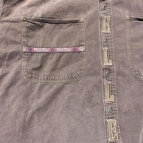 Pelle Pelle Men's Brown Shirt | Depop