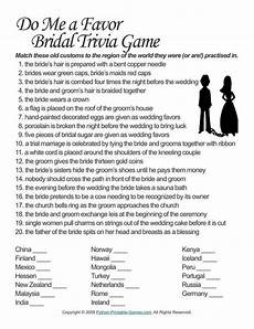 Wedding Trivia by 9 Best Wedding Printable Images On Wedding Trivia