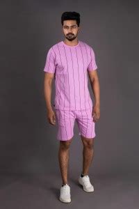 SKITTZZ Men Printed Pink Night Suit Set Price in India - Buy SKITTZZ ...