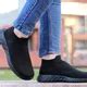 Aadi Black Mesh Slip-On Running Shoes For Men Price in India - Buy Aadi ...