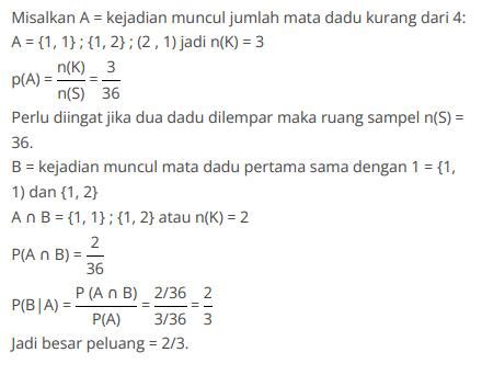 Memahami Rumus Peluang: Konsep, Rumus, dan Contoh Soal