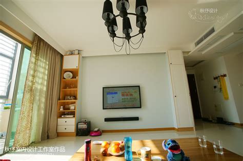 42平方米轻古典一居室客厅装修效果图2014图片_太平洋家居网图库