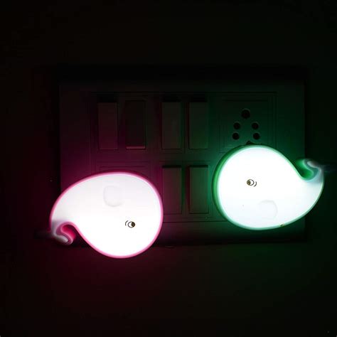 Ascension ® Dolphin Fish Lamp 0.2 Watt Fish Design Shape Night Lamp ...