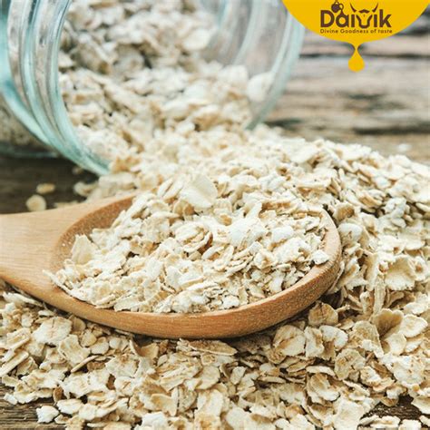 Organic Rolled White Oats Whole Grains White Oats | DAIVIK ORGANIC