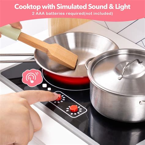 ROBUD Kids Kitchen Playset, Montessori Wooden Play India | Ubuy