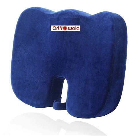 Buy Orthowala ® Coccyx Seat Cushion For Sciatica, Coccyx, Orthopedic ...