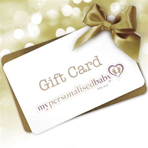 Baby Gift Card | Personalised Baby Gift Voucher by MPB