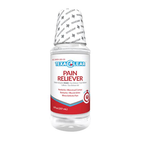 TexaClear® Liquid Pain Reliever | Anti-Inflammatory | Shop Now ...