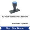 Proprietor Stamp & Director Rubber Stamp Format | Stampmart