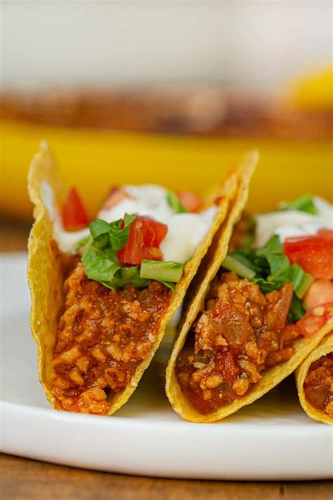 Ground Chicken Tacos Recipe - Dinner, then Dessert