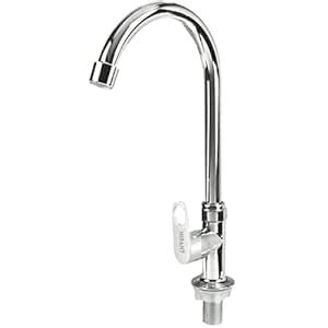 Nirant Faucet Swan Neck 360 Degree Wash Basin and Kitchen Moving Spout ...