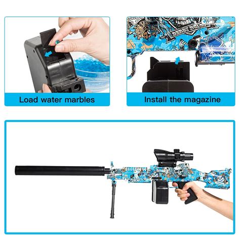 Buy Splatter Ball Gun Gel Ball Blaster Toy Guns,NO for Nerf Guns EVA ...