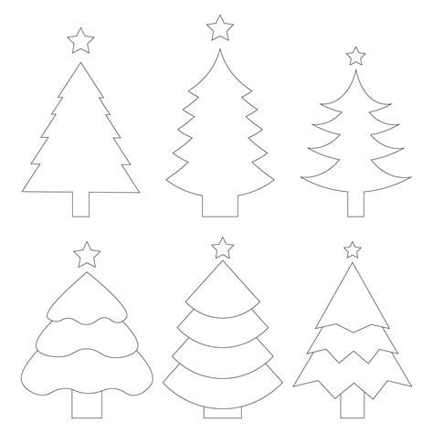 Crafts Christmas Tree Pattern 的图像结果