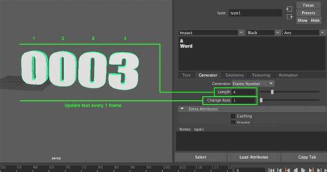 Maya Text Tutorial 的图像结果