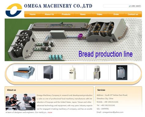 Omega Machinery Co.,LTD-漳州网站建设_漳州做网站_漳州盛行网络科技有限公司