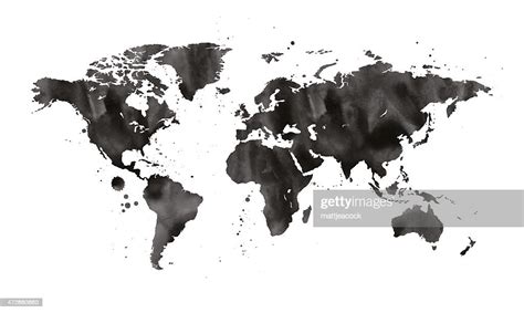 Watercolour World Map 的图像结果