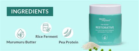 Foxy.in : Buy Earth Rhythm Restorative Hair Butter - Pea Protein ...