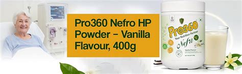Pro360 Nefro HP Powder – Vanilla Flavour, 750g – High Protein Dialysis ...