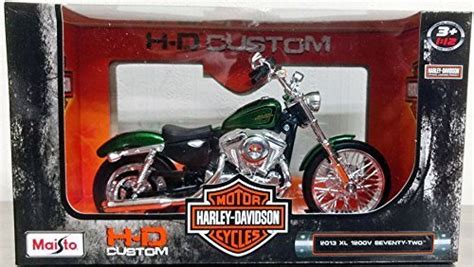 Maisto Harley-finished product model part number 32335 1/12 scale ...