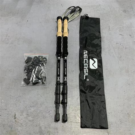 Optifit Trekking Pole, 65-135cm Adjustable Height Trekking Pole, Colla ...