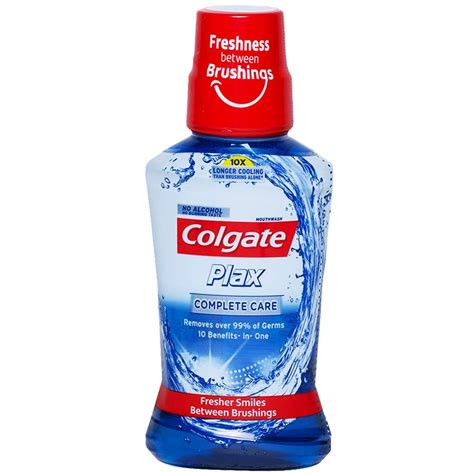 Buy Colgate Plax Antibacterial Mouthwash, 24/7 Fresh Breath - Pack of ...