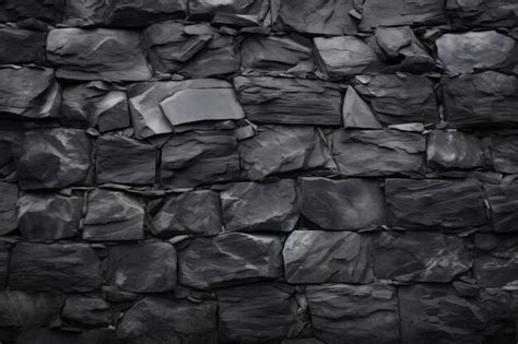 Dystopian beauty captivating dark gray stone background ar 32 | Premium ...
