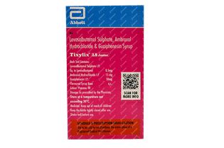 Tixylix Ls Junior Cherry Syrup 60 Ml - Uses, Side Effects, Dosage ...